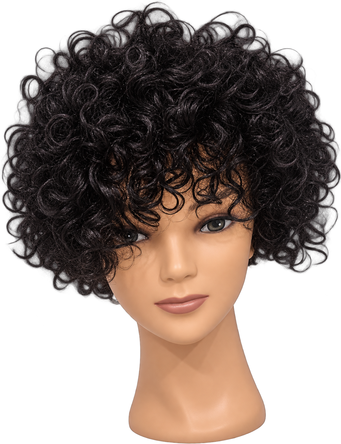 Peruca curta black power preto